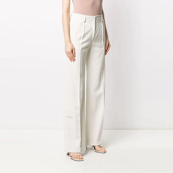 Off-White SS20 Cut Here Tailored Trousers size 38 brand new with tags